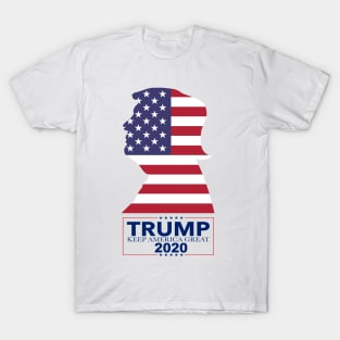 donald trump keep america great again 2020 T-Shirt